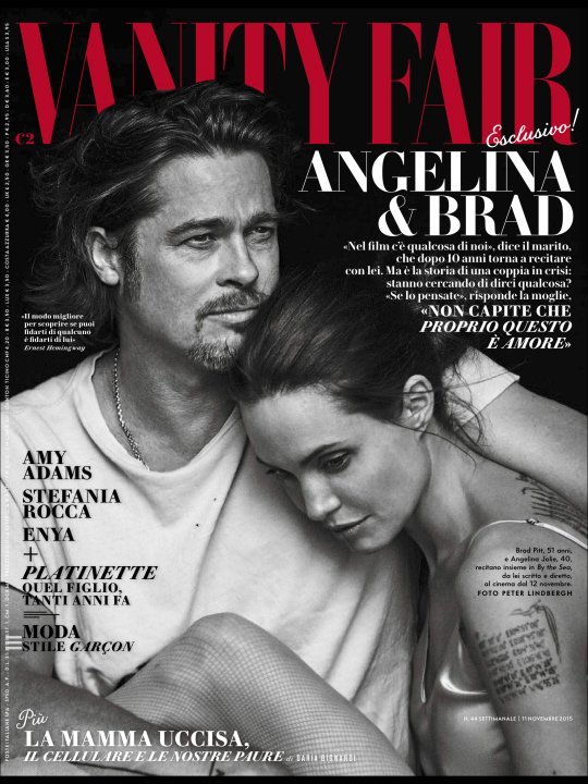 Angelia, Brad Pitt hạnh phúc trong bộ ảnh giản dị ảnh 1